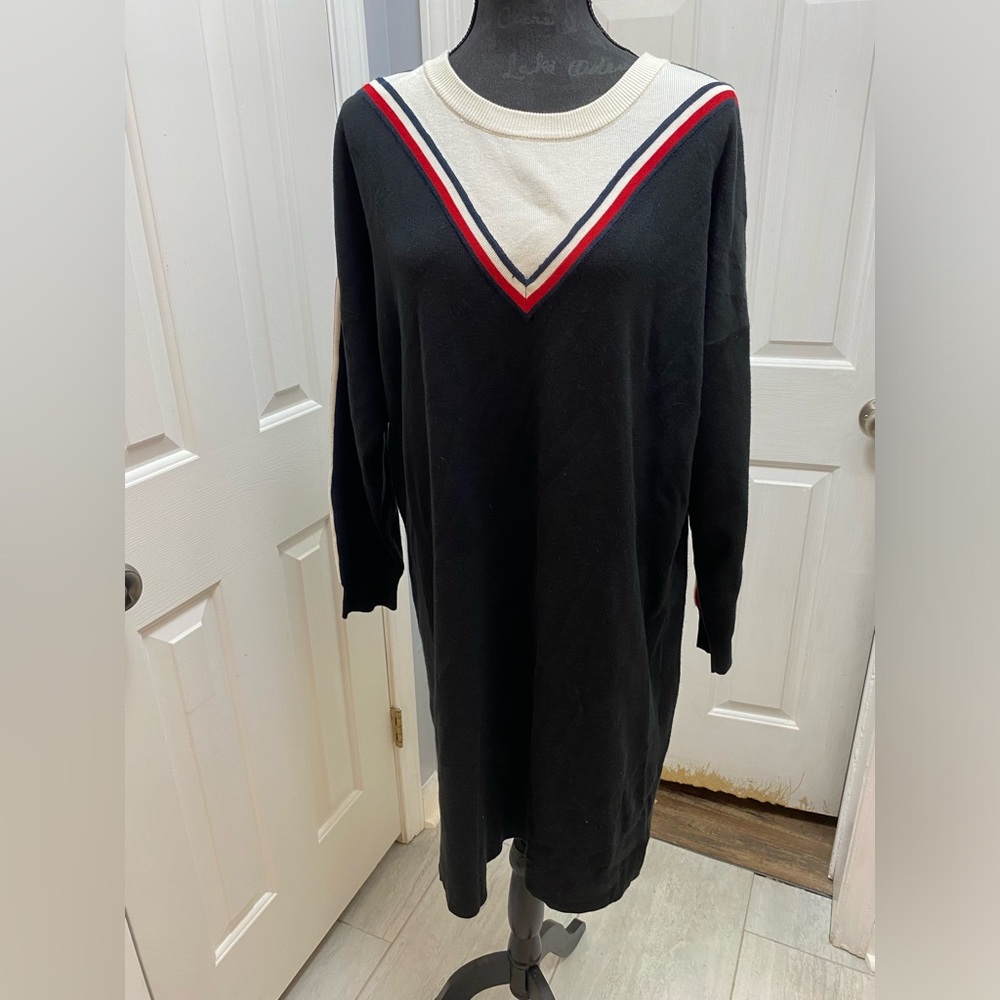 Tommy Hilfiger Black and White Dress